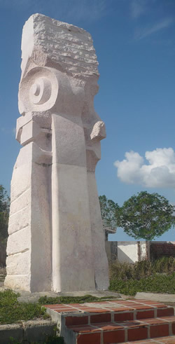 Monumento a Juventino Rosas en Batabanó. La Habana, Cuba.